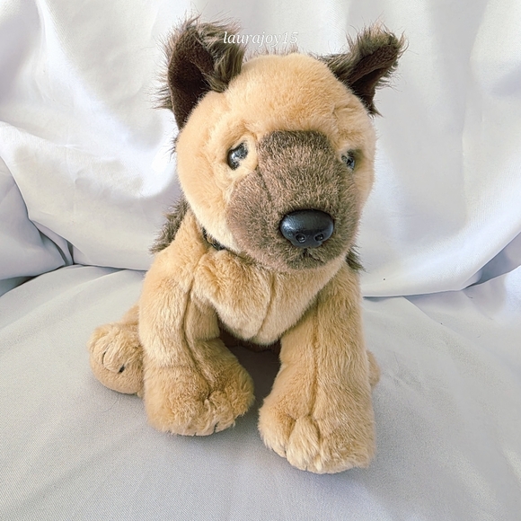 TY Classic Shultzie German Shepherd Dog Plush Stuffed Toy Rare 12 Inch 2003 - Picture 10 of 10
